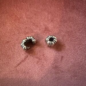 Set of 2 Pandora Charm Stoppers